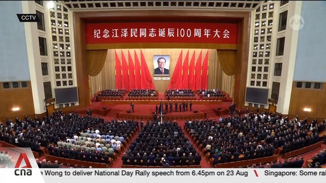 Xi Jinping reflects on Jiang Zemin's legacy during 100th birth anniversary event, emphasizing vigilance and resilience